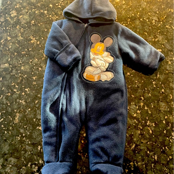 Disney Brand Mickey Snowsuit - Navy - Picture 1 of 5